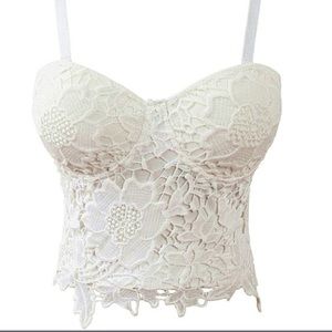 MOVING SALE/ Sexy but chic lace corset